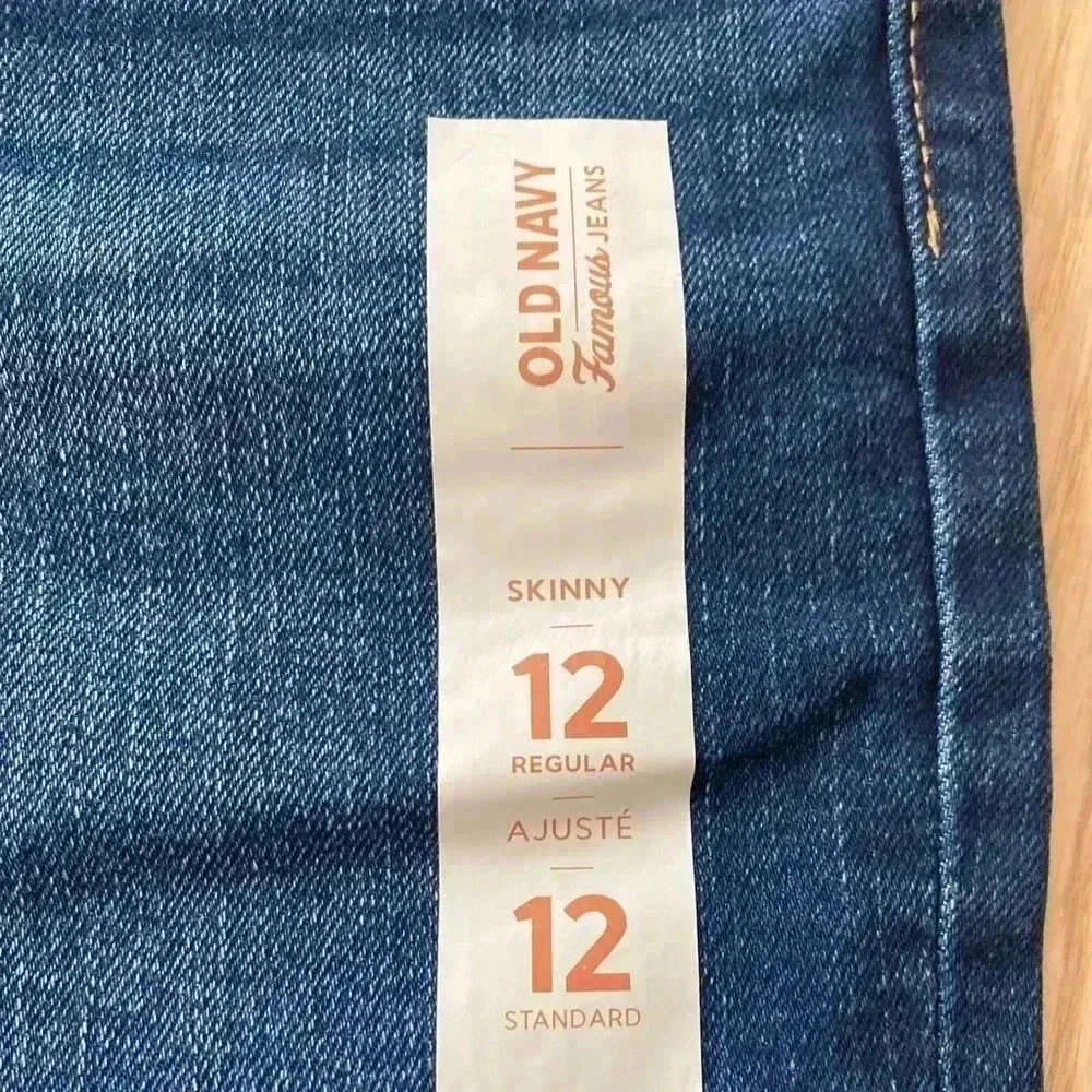 🆕 Old Navy Skinny Slim Thigh Jeans 12🆕